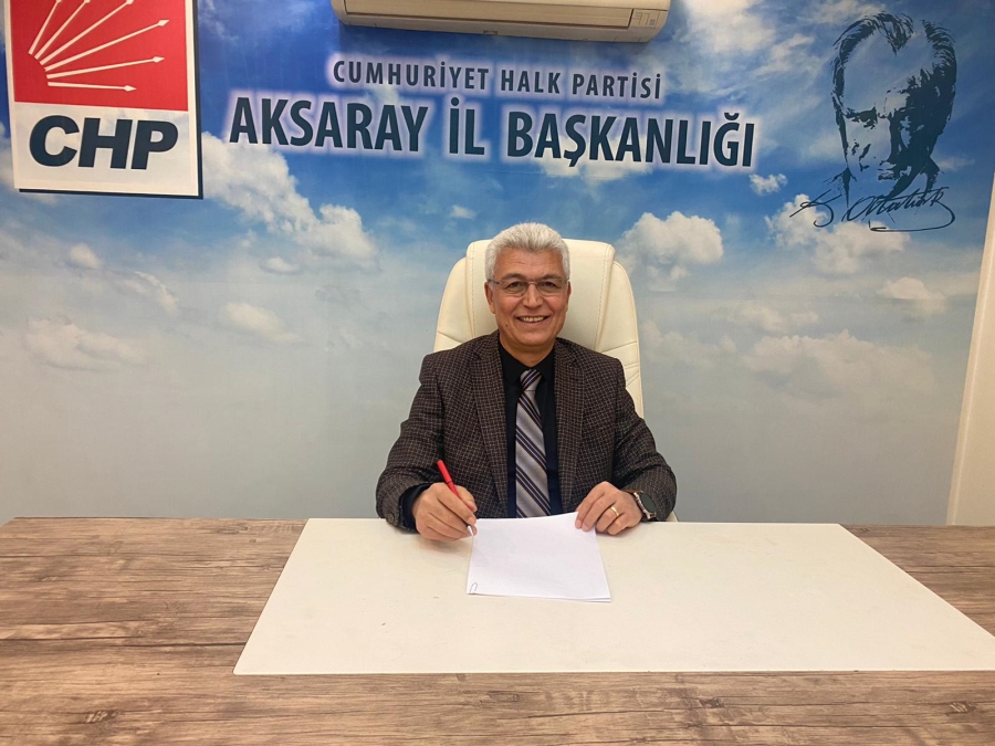 CHP nin Yeni İl Başkanı Hacı Ali Keleş Oldu