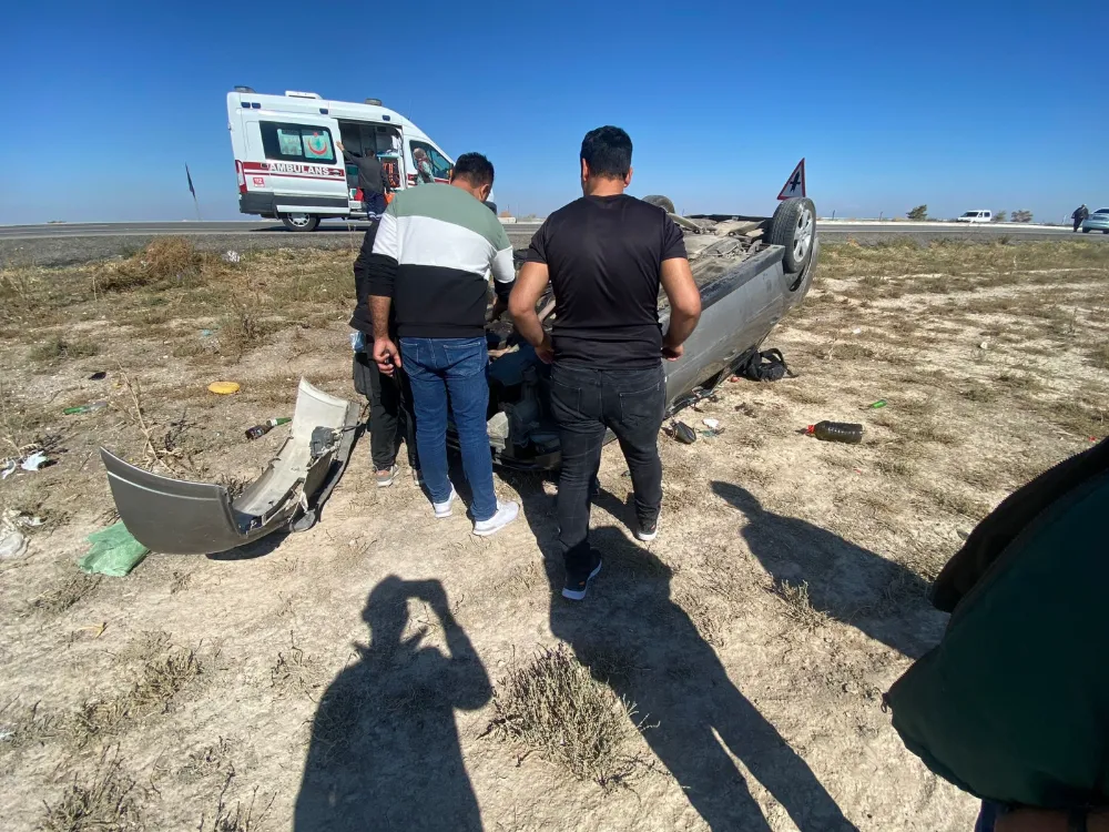 Aksaray Konya karayolunda meydana gelen kazada 3 kişi yaralandı
