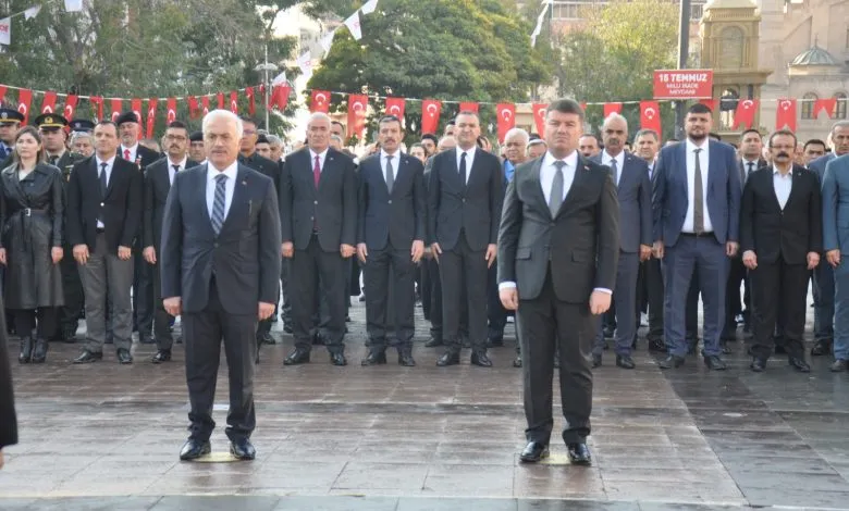 Aksaray'da 10 Kasım Atatürk'ü Anma Töreni Yapıldı