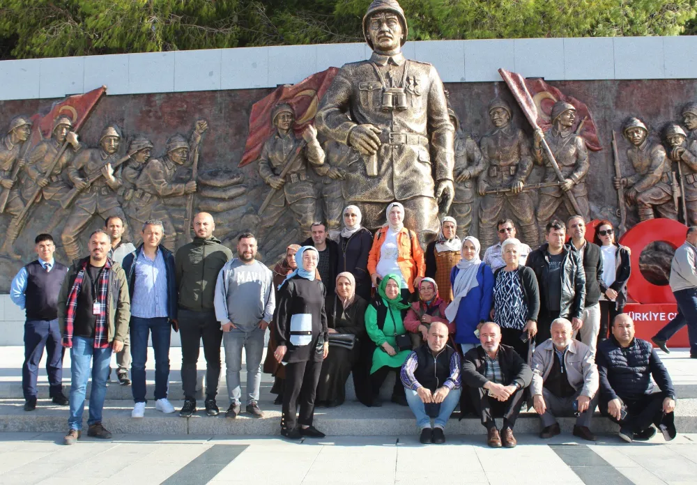 AKSARAY BELEDİYESİ CUMHURİYETİN 100. YILINA ÖZEL ÇANAKKALE GEZİSİ DÜZENLEDİ