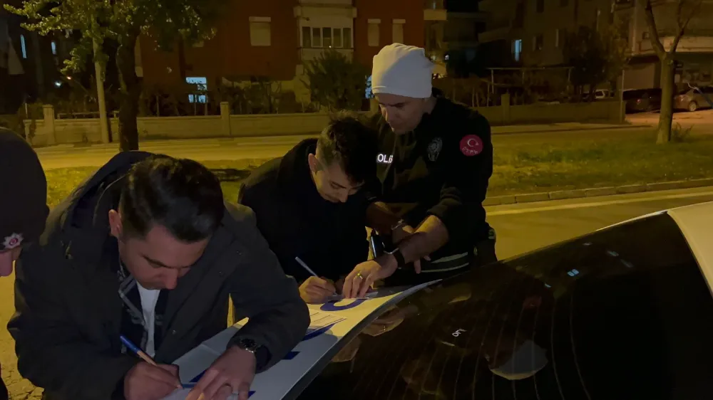 Aksaray da Alkollü Sürücüye Hem Ceza Yağdı Hemde Ehliyetine El Konuldu