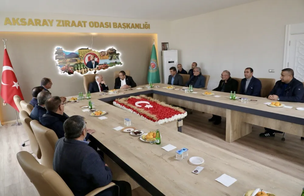 Vali Kumbuzoğlu Aksaray’ı tarımın başkenti yapan eli nasırlı çiftçi kardeşlerimize minnettarız dedi