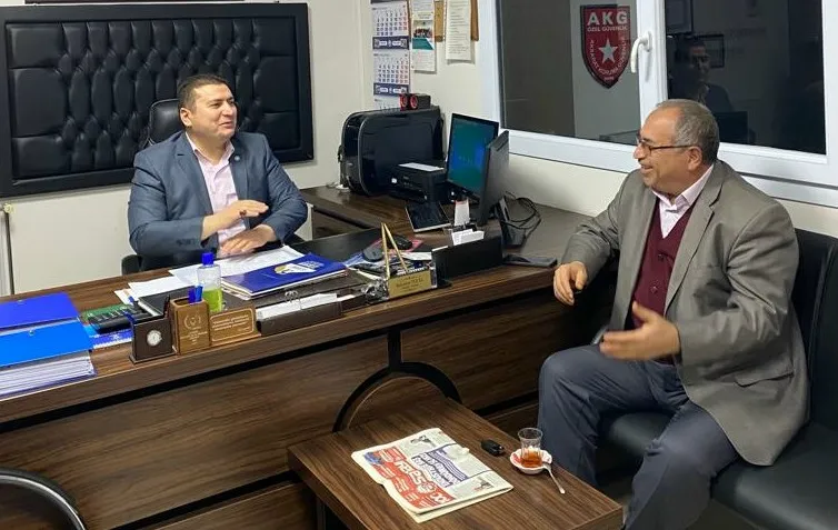 Mustafa Avcı’dan Bahattin Yücel’e Hayırlı Olsun Ziyareti