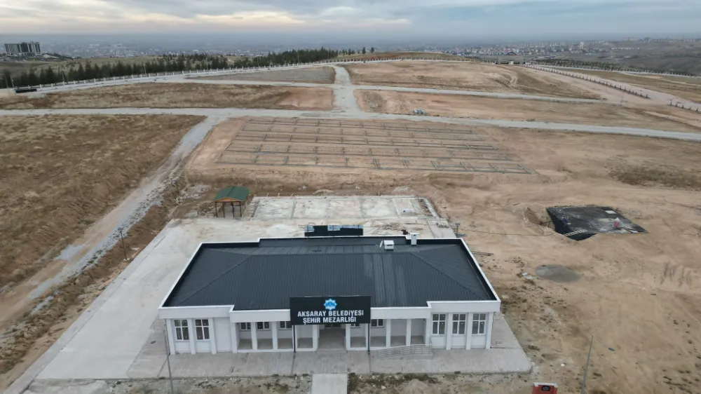 YAPIMI TAMAMLANAN YENİ ŞEHİR MEZARLIĞI ŞEHRİN 50 YILINA HİTAP EDECEK