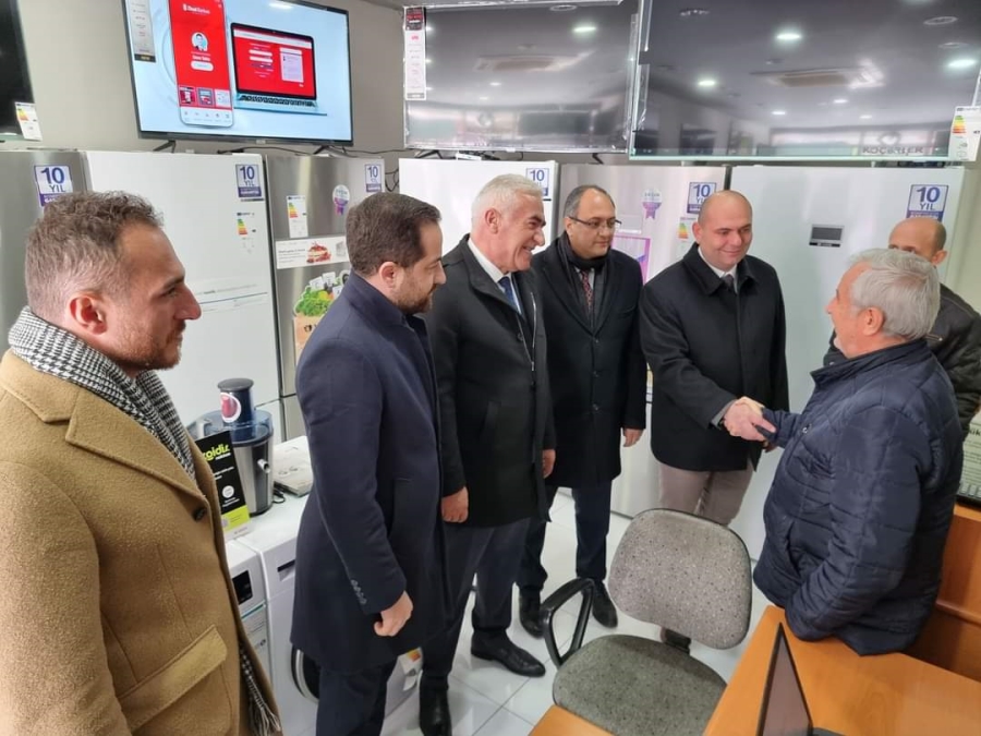 Aksaray (MHP) Milliyetçi Hareket Partisinden Esnaf Ziyareti