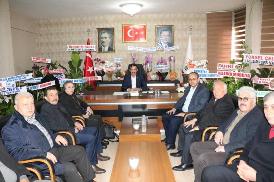 MHP’DEN AK PARTİ ’YE ZİYARET!