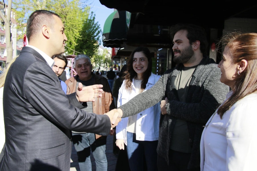 MİLLET İTTİFAKI MİLLETVEKİLİ ADAYI TURAN YALDIR'A ESNAFLARDAN TAM DESTEK