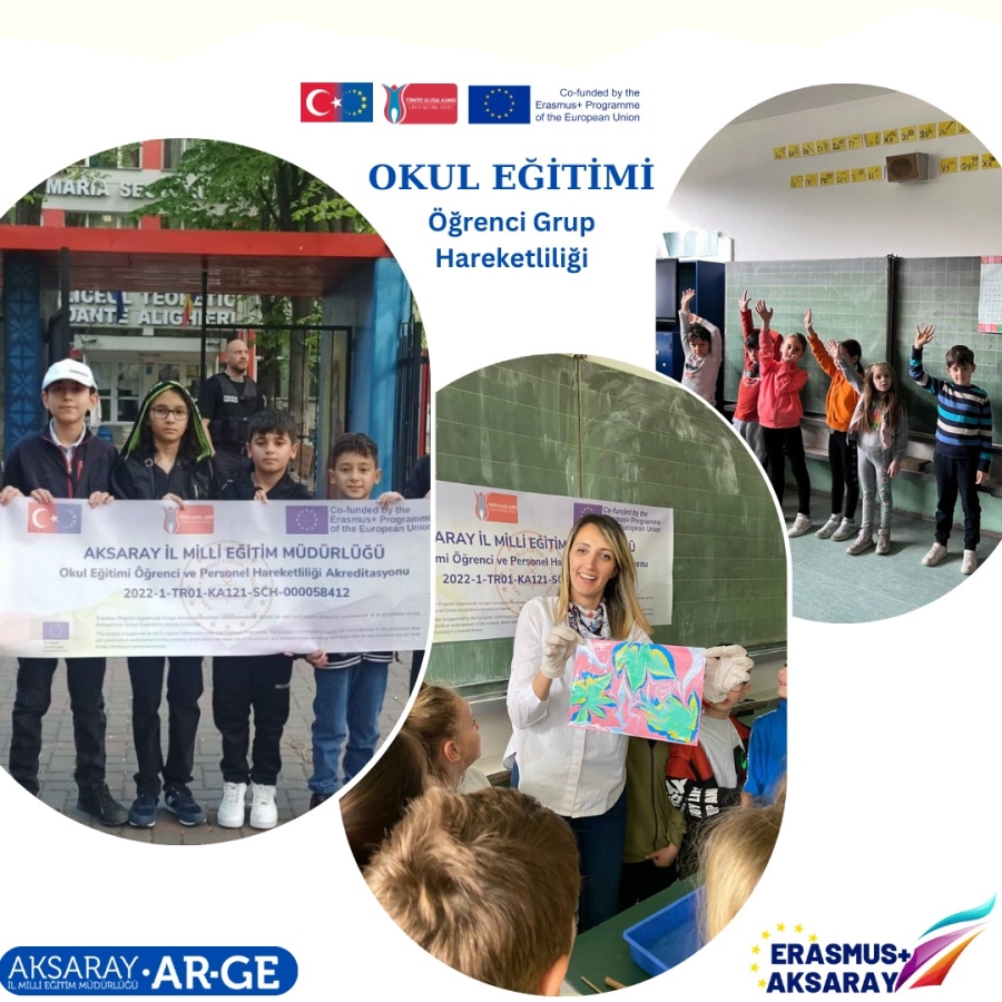 ÖĞRENCİ VE ÖĞRETMENLERİMİZ AVRUPA'DA