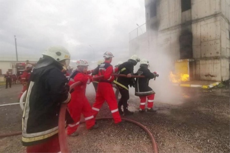 Kayseri OSB İtfaiyesi'nden ANDA'ya eğitim