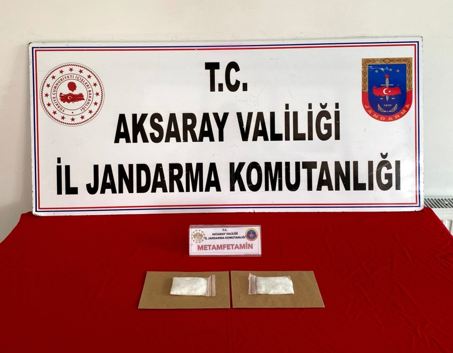 Aksaray'da uyuşturucu ticareti yapan bir şahıs yakalandı