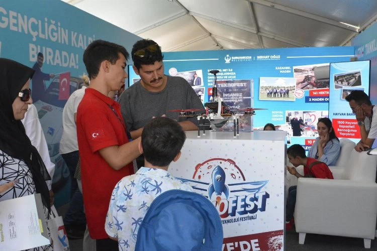 Teknofest'te Kahramankazan ilgisi