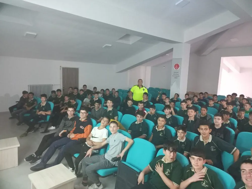 Aksaray Polisi Öğrencilere Eğitim Verdi
