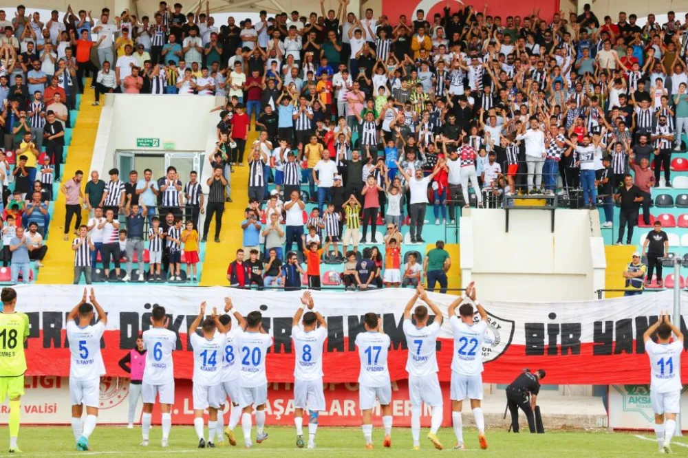 Aksarayspor lig'in 2. haftasında Uşakspor ile 0-0 berabere kaldı