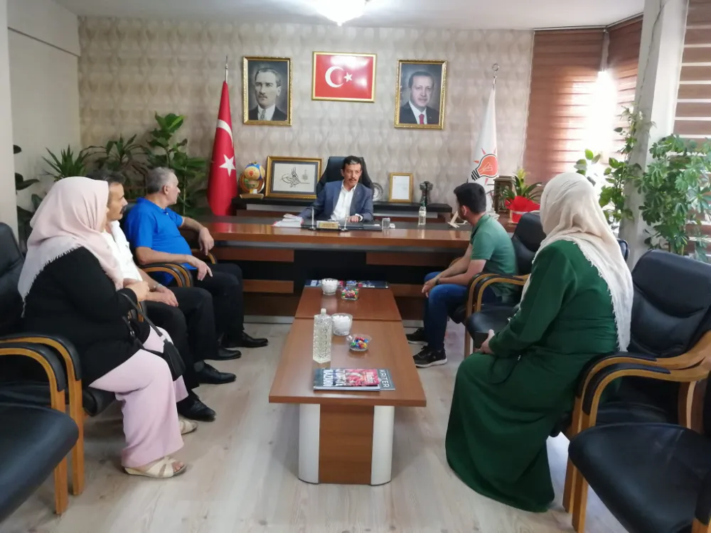 BAŞKAN AKTÜRK İLK GÜNKÜ HEYECAN VE AZİMLE MİLLETİMİZİN EMRİNDEYİZ DEDİ