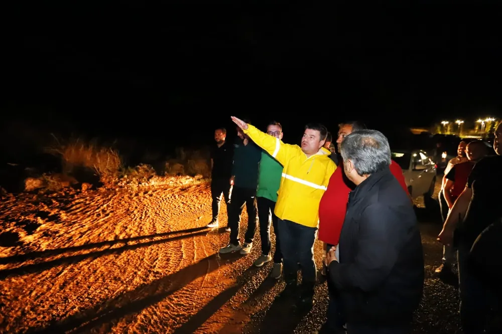 AKSARAY BELEDİYESİ SEL FELAKETİNE ANINDA MÜDAHALE ETTİ