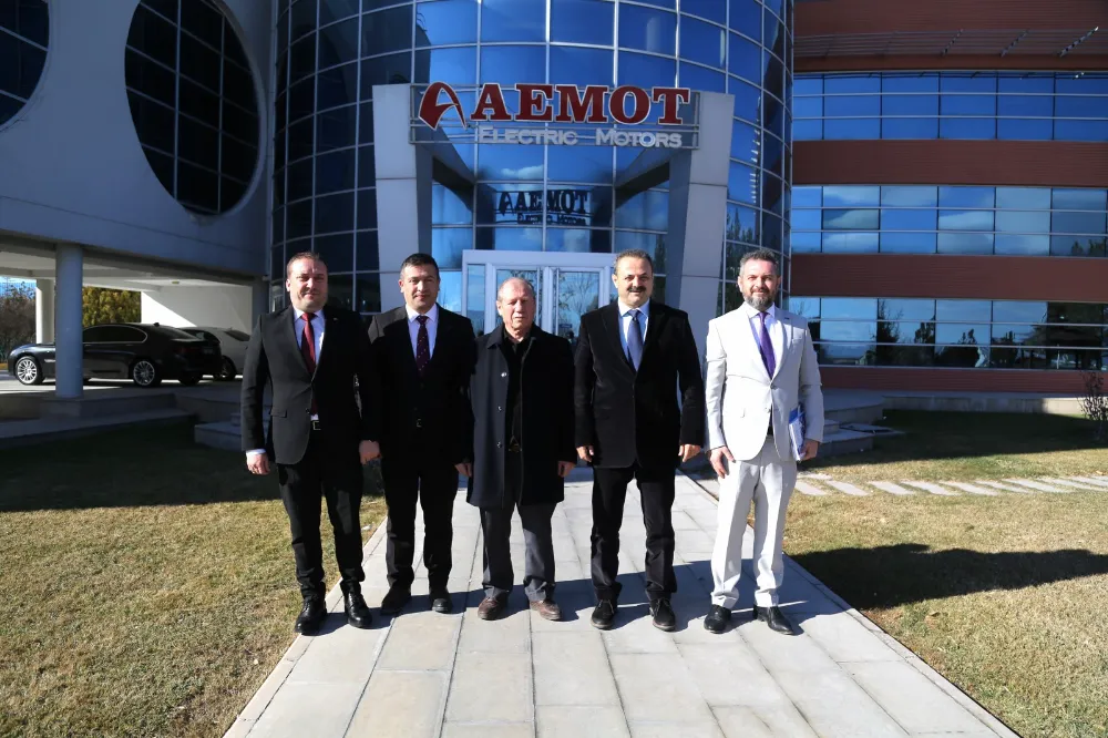ARIBAŞ, FABRİKA ZİYARETLERİNDE AKSARAY TEKNOPARKI ANLATTI