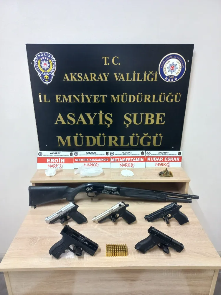 Aksaray Polisi aranan 32 suçluyu yakaladı