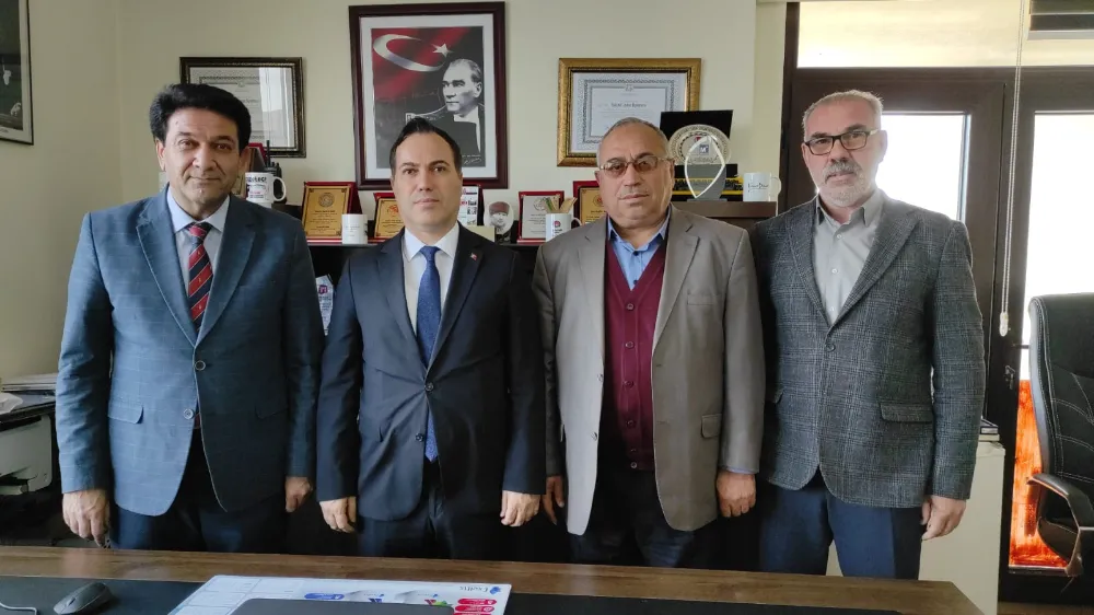 İLETİŞİM BAŞKANLIĞI’NDAN GAZETECİLER CEMİYETİ BAŞKANI CELİL ACAR’A ZİYARET.