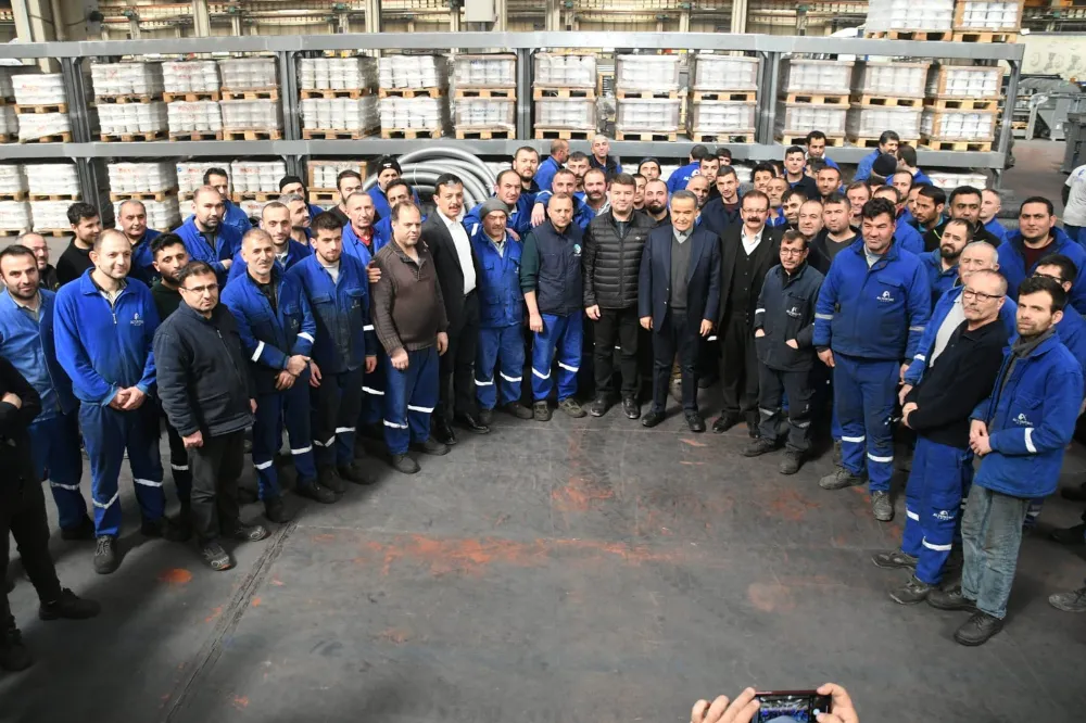 ESNAFLARDAN VE OSB ÇALIŞANLARINDAN BAŞKAN DİNÇER'E DESTEK SÖZÜ