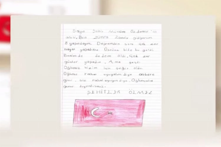 Pençe Kilit kahramanlarının ailelerine Sakarya'dan duygulandıran mektup