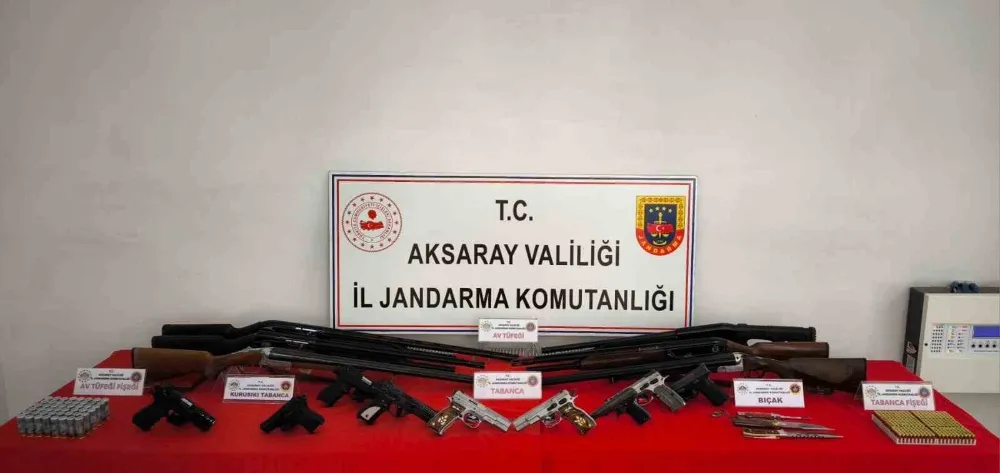 Aksaray Jandarması Yaptığı Operasyonla 8 Düğün Magandasını Yakaladı
