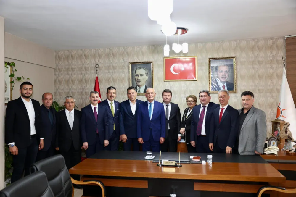 AK PARTİ GENEL BAŞKAN YARDIMCISI YILMAZ, “AKSARAY TEŞKİLATIMIZDAN MEMNUNUZ”