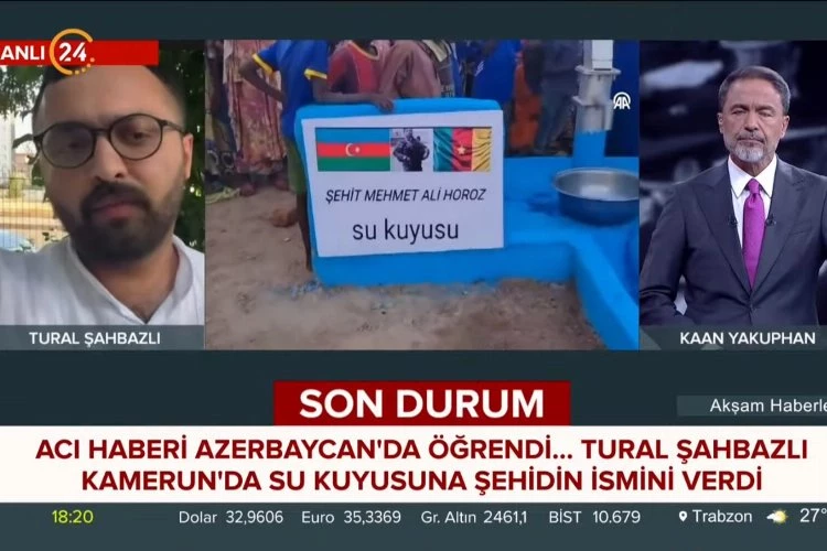 Hareketiyle tüm Türkiye’nin takdirini kazanmıştı; Tural Şahbazlı, 24 Tv’nin canlı yayın konuğu oldu