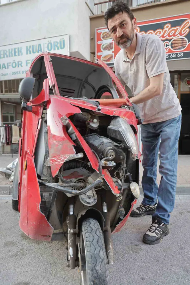 Vicdansız sürücünün çarpıp kaçtığı MS Hastası Kazım Tekbaş Mağduriyeti yürek yakıyor
