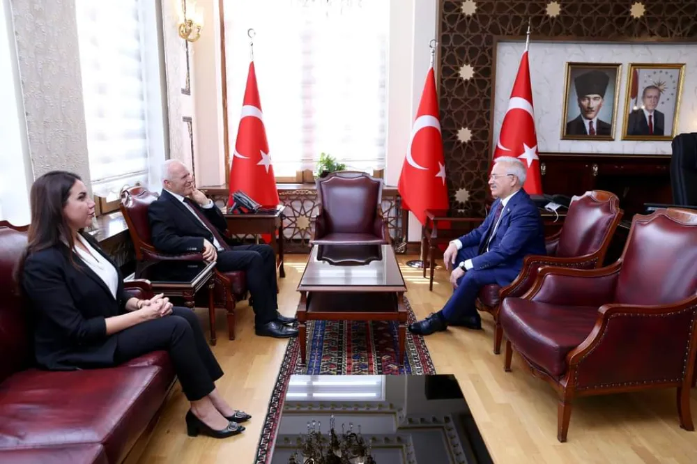 Kuzey Kıbrıs Türk Cumhuriyeti (KKTC) Cumhuriyet Meclis Başkanı Zorlu Töre, Aksaray’da