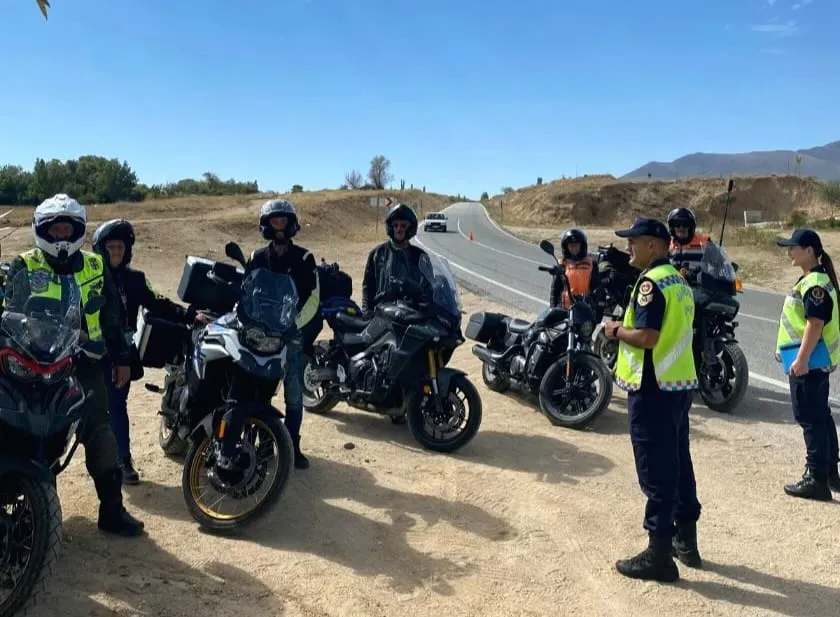 Aksaray Jandarması Motosiklet Denetimlerini artırdı
