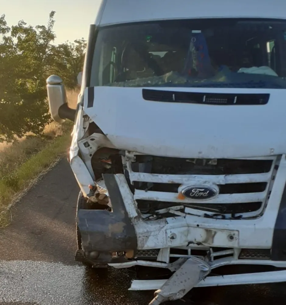 Aksaray da Meydana gelen trafik kazasında 1 kişi ağır yaralandı