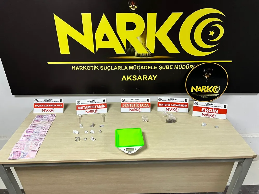Aksaray’da Narkotik Operasyonu: 50 Şüpheli Gözaltına Alındı