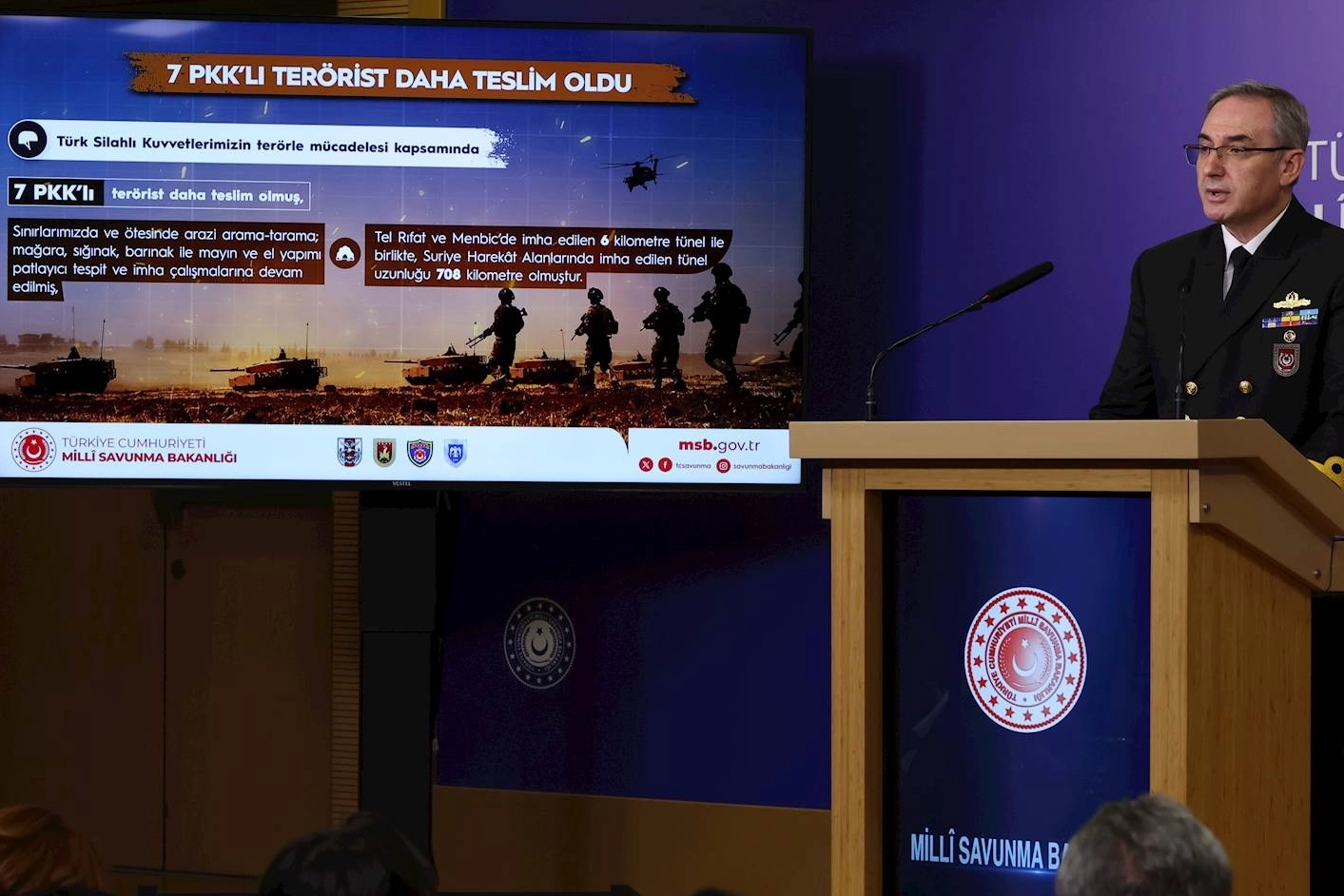 Terörle mücadelede kararlılık sürüyor