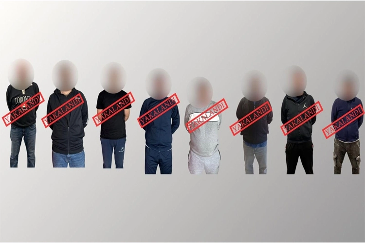 Kırmızı bültenle aranan 6 suçlu ve 2 ulusal kaçak yakalandı