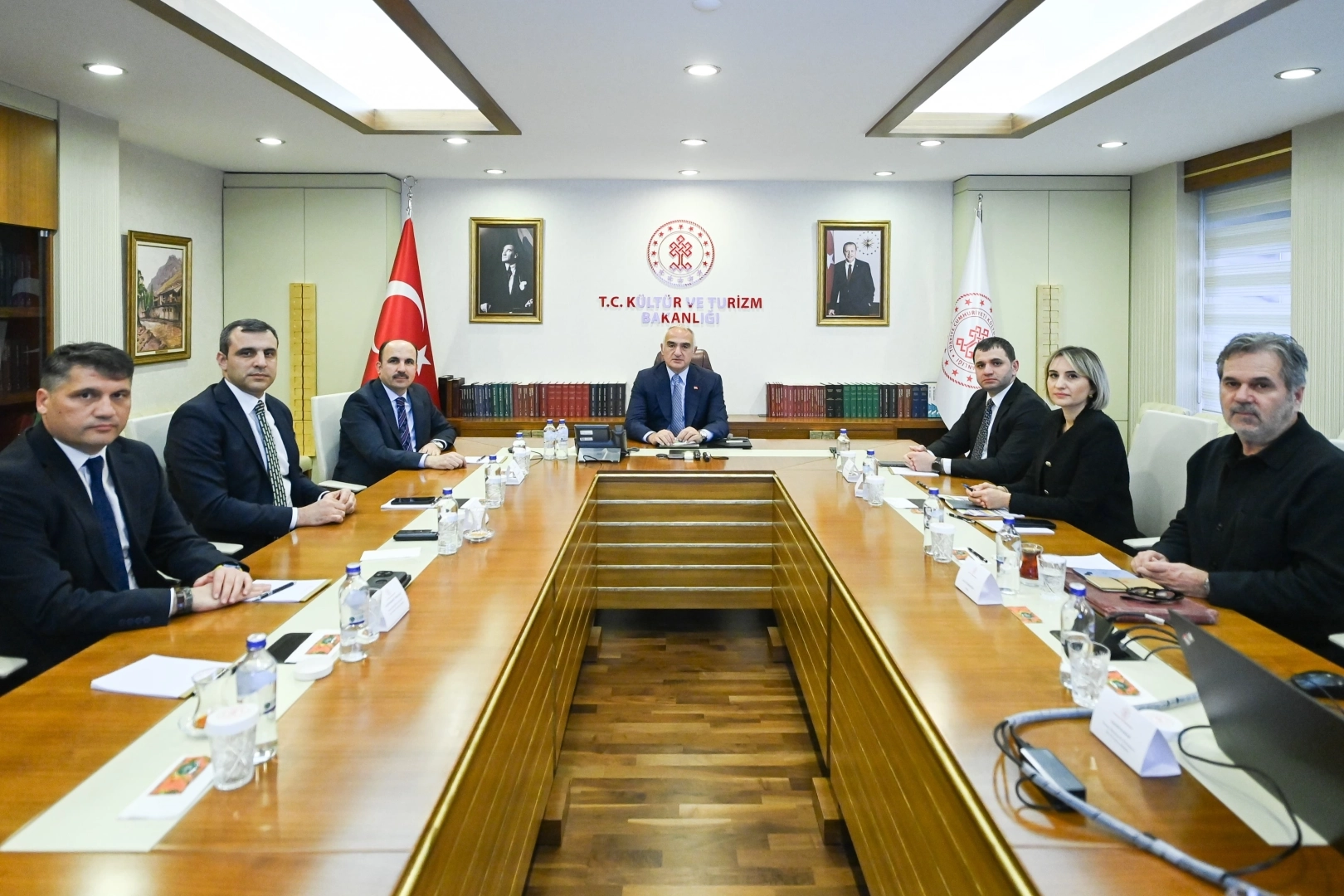Konya’nın kültür ve spor vizyonu bakanlarla masaya yatırıldı