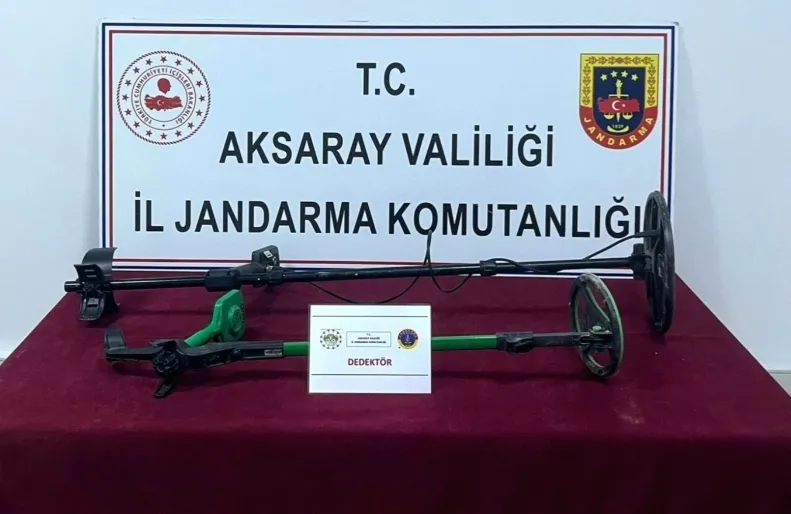 Aksaray'da Kaçak Kazıya Suçüstü!
