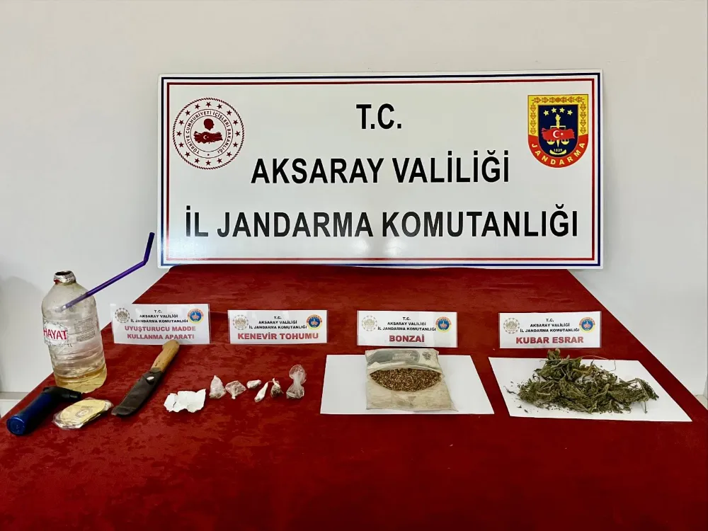 Aksaray İl Jandarma Komutanlığı'ndan Uyuşturucu Operasyonu: 1 Şahıs Yakalandı