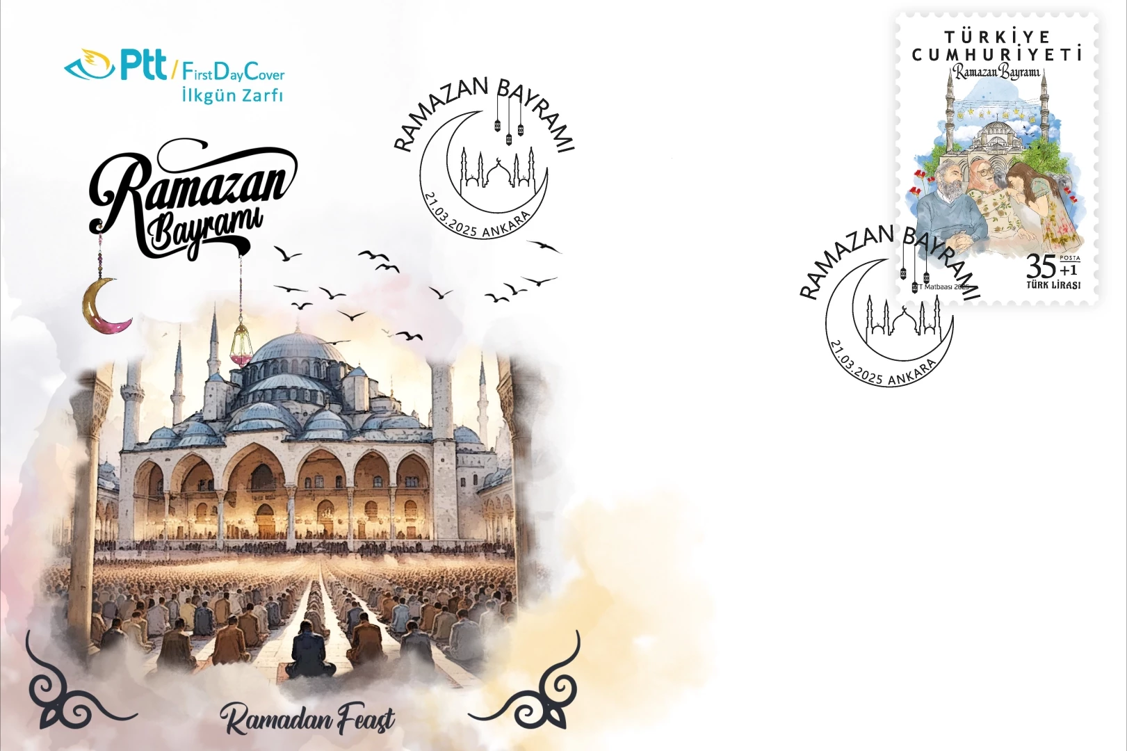PTT'de bu kez tema 'Ramazan Bayramı'