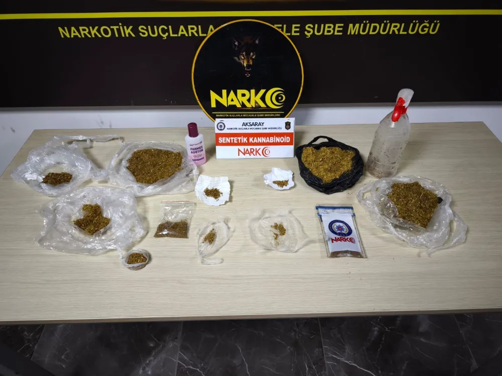 Aksaray'da Uyuşturucu Operasyonu: 1 Kişi Tutuklandı