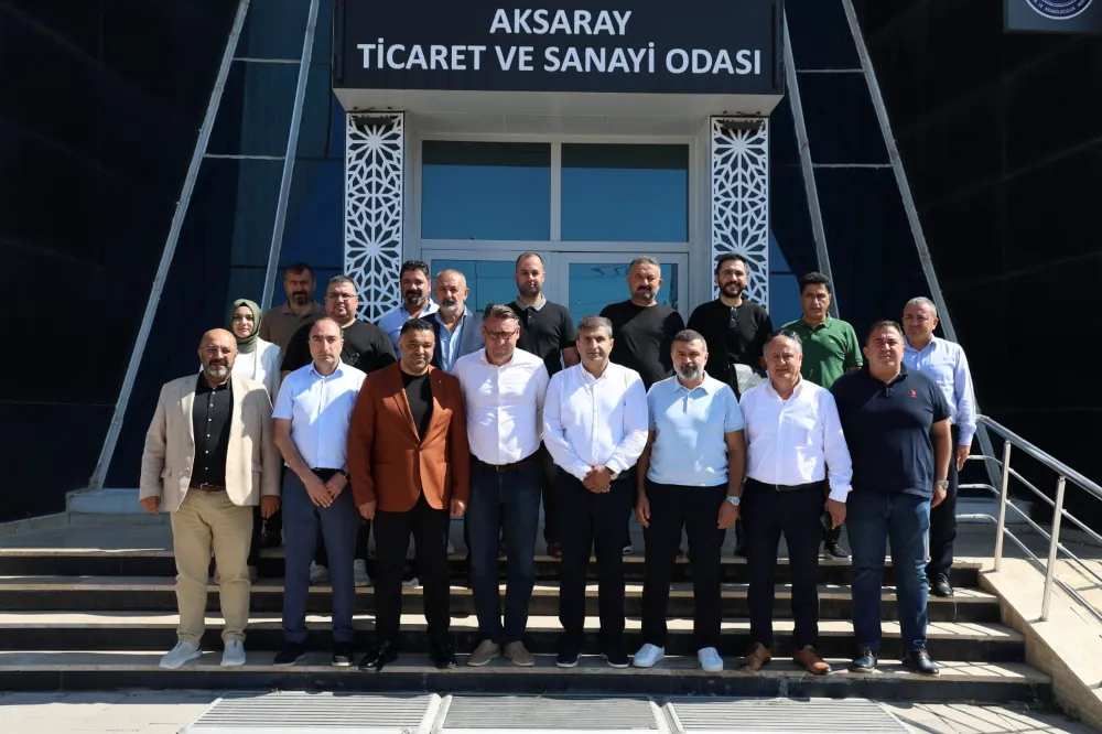 Hollanda'dan ATSO’ya Önemli Ziyaret: Hart voor Den Haag Partisi Başkanı Richard de Mos Aksaray’da