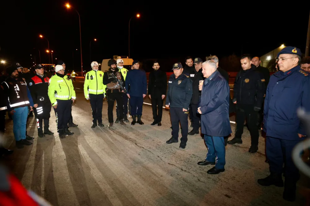 Vali Murat Duru’dan Aksaray–Adana Yol Kontrol ve Uygulama Noktasına Ziyaret