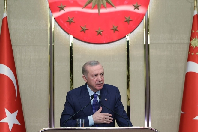 Erdoğan: Türkiye güçlü geleceğe yürüyor