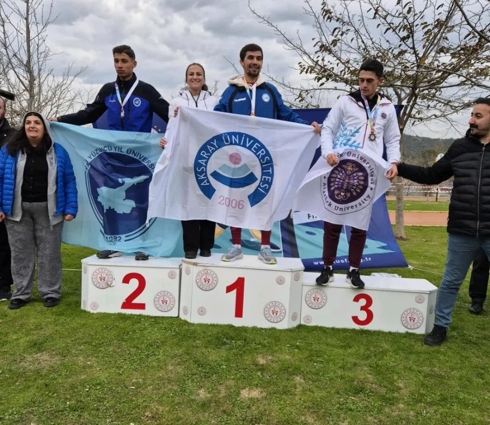 Aksaray Üniversitesinden üç farklı spor branşında şampiyonluk