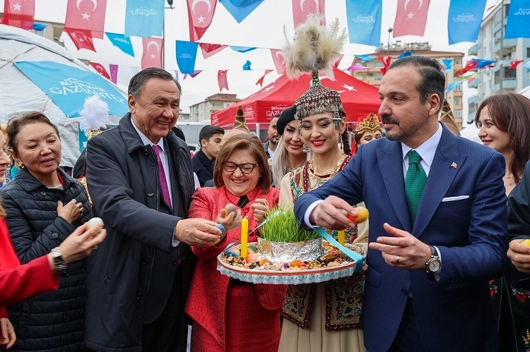 Gaziantep'te Nevruz coşkusu