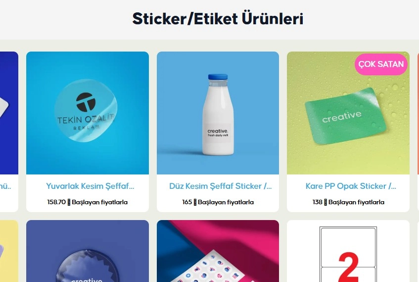 Kaliteli ve Ekonomik Sticker Baskı Fiyatları ile Markanızı Öne Çıkarın