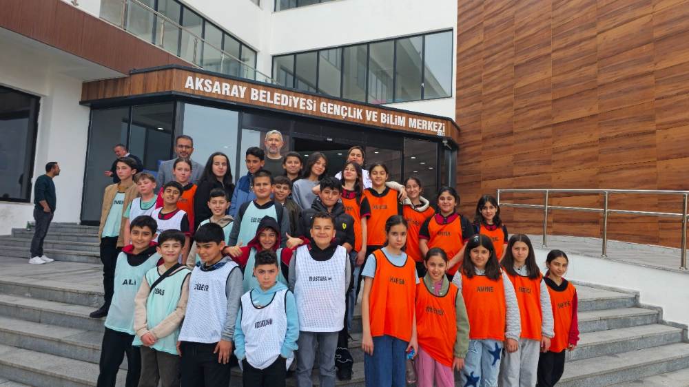 ÇEDES KAPSAMINDA ÖĞRENCİLER AKSARAY BİLİM MERKEZİ’Nİ ZİYARET ETTİ