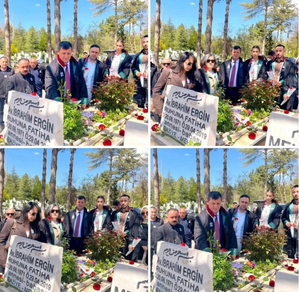 AKSARAY’DA DUYGUSAL ANMA: AV. İBRAHİM ERGİN VEFATININ 7. YILINDA UNUTULMADI
