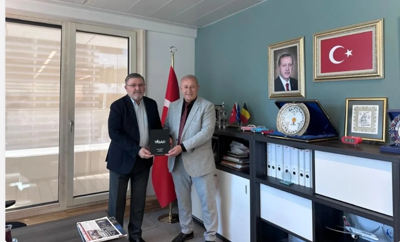 TIGAD Avrupa, Belçika’da AK Parti Temsilcisini Ziyaret Etti