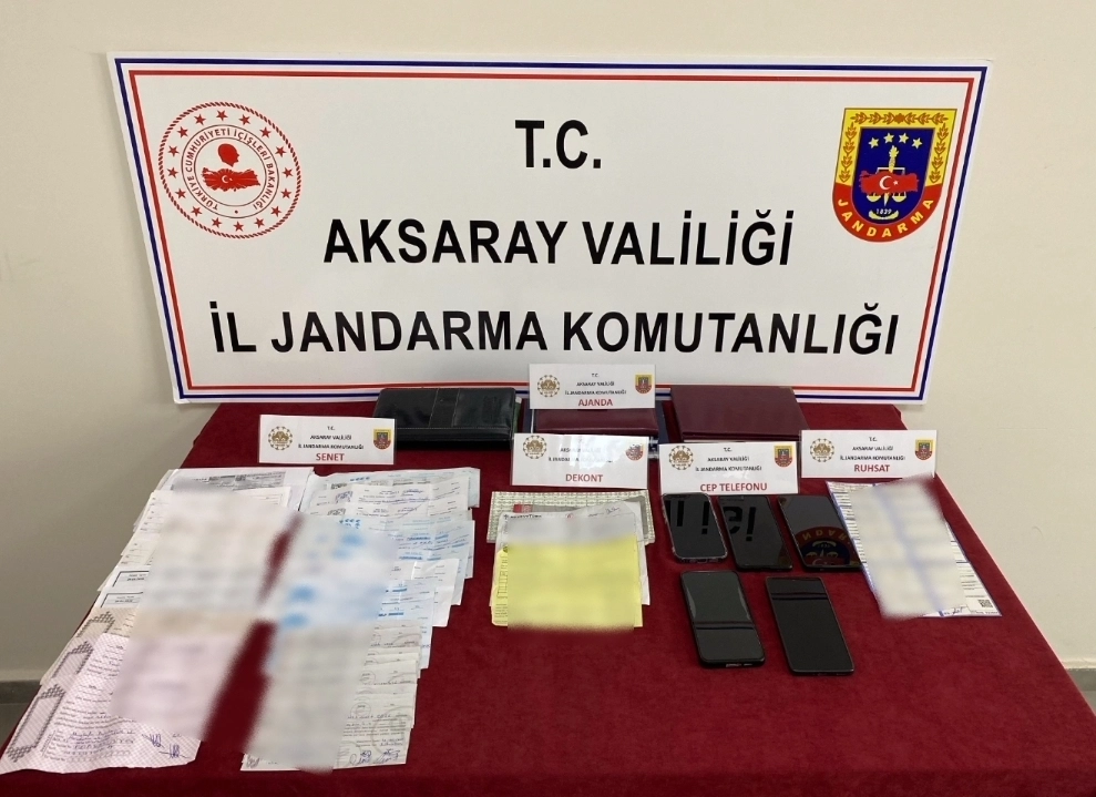 AKSARAY’DA TEFECİLİK OPERASYONU: 3 KİŞİ TUTUKLANDI