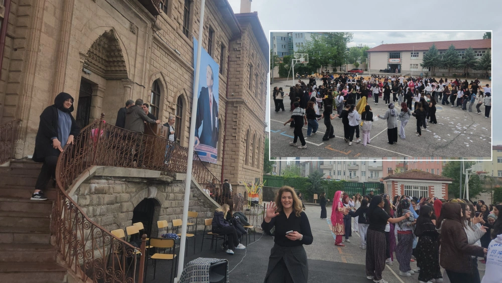 Aksaray Lisesi’nde Bahar Şenlikleri Coşkusu: 100 Yıllık Çınarda Renkli Görüntüler